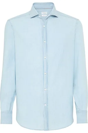 Brunello Cucinelli Spread-collar shirt