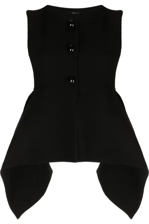 ALEXIS Vali asymmetric wool top