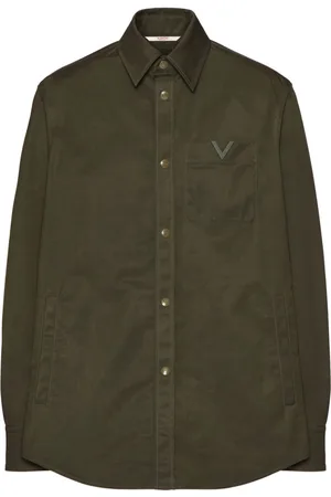 VALENTINO GARAVANI V-detail shirt jacket