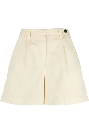 MASSIMO ALBA Cotton-linen bermuda shorts