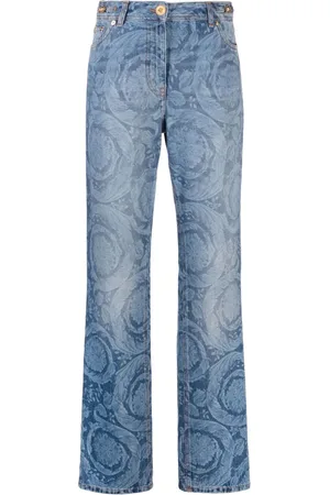 VERSACE Barocco straight-leg jeans