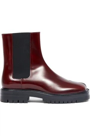 Maison Margiela Tabi leather Chelsea boots