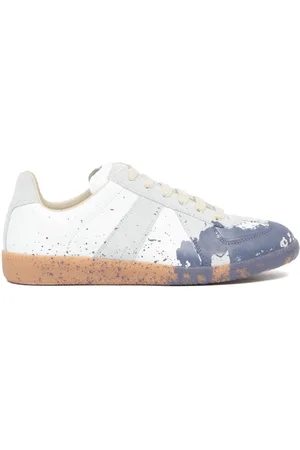 Maison Margiela Replica Paint leather sneakers