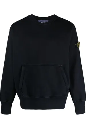 Stone Island Compass-badge cotton sweatshirt