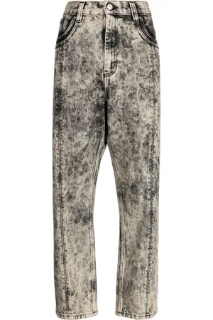 Namacheko Bleached straight-leg jeans