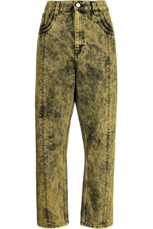 Namacheko Bleached straight-leg jeans