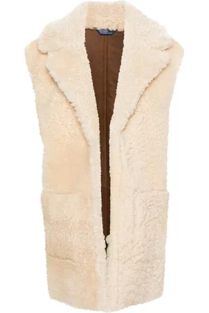 Ralph Lauren Reversible shearling sleeveless coat
