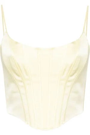 ZIMMERMANN Silk corset top