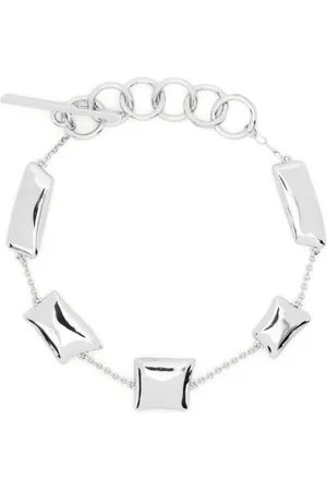 Cult Gaia Malaya logo-charm ankle bracelet