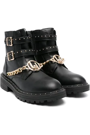 LIU JO Tailor 174 lace-up boots - Black