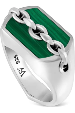 STEPHEN WEBSTER Inline Signet logo-engraved ring