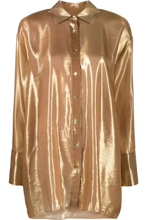 Retrofete Romy metallic shirt