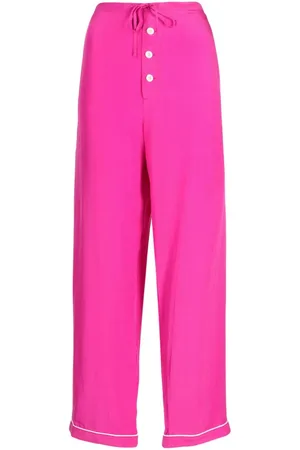 BODE Shadow Jasmine silk pyjama trousers