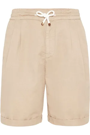Brunello Cucinelli Drawstring-waist bermuda shorts