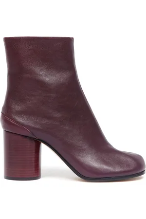Maison Margiela Tabi 80mm leather ankle boots