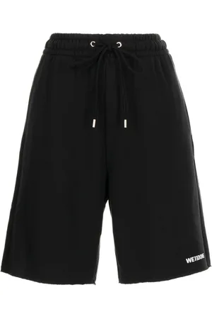 We11 Done Logo-print drawstring shorts