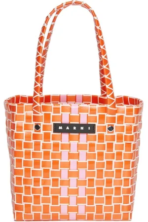 Marni Braided box basket bag
