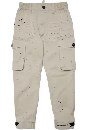 Dsquared2 Paint-splatter trousers