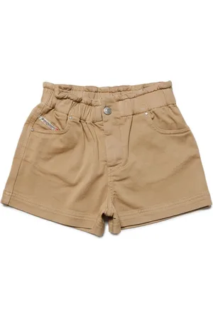 Diesel Logo-patch cotton shorts
