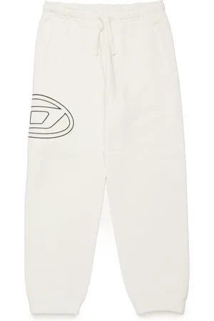 Diesel Logo-print cotton track trousers