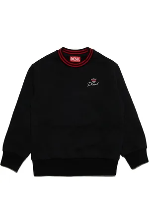 Diesel Logo-embroidered cotton sweatshirt