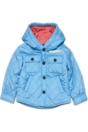 Dsquared2 Quilted hooded jacket