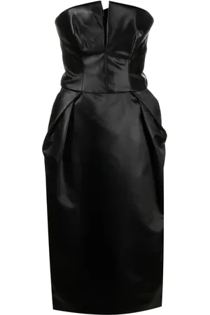 Maison Margiela 2023 strapless midi dress