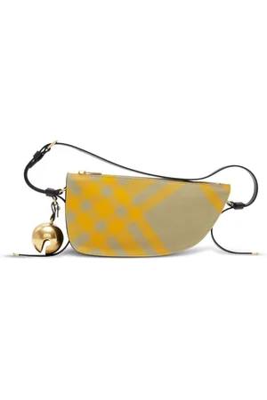 Burberry Sling Shield check-pattern shoulder bag