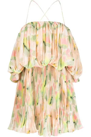 Acler Varley pleat-detailing dress