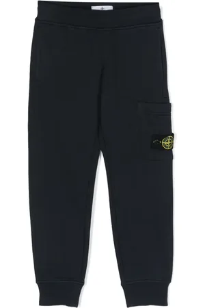 Stone Island Straight-leg cotton trousers