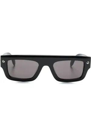 Alexander McQueen Rectangle-frame sunglasses