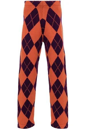 Liberal Youth Ministry Arlequin wool straight-leg trousers