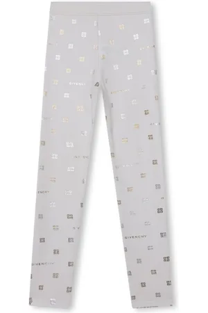 Givenchy Metallic 4G-print leggings
