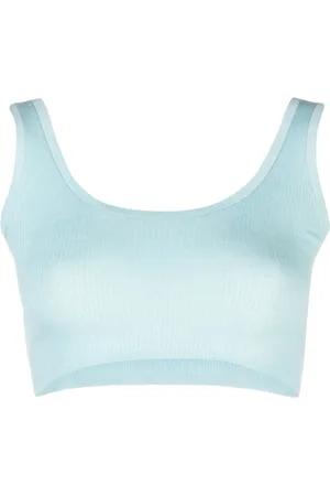Lisa Yang Ribbed cropped cashmere top