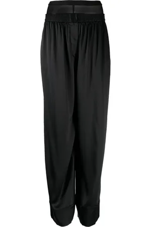 Alexander Wang Layered mesh boxer trousers