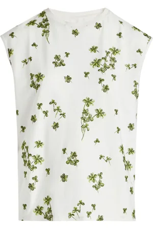 Giambattista Valli Jardin du Cap-embroidery cotton top