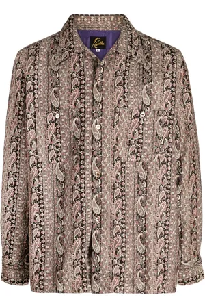 Pins & Needles Paisley-print button-up shirt