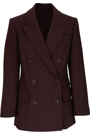 ZIMMERMANN Notched-lapels double-breasted blazer