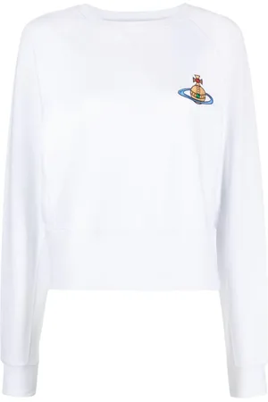 Vivienne Westwood Orb-embroidered organic cotton sweatshirt