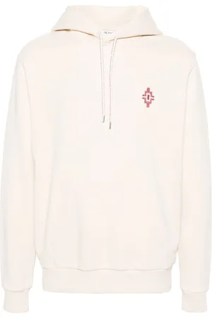 MARCELO BURLON Graffiti Cross cotton hoodie