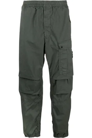 Stone Island Compass-badge tapered-leg trousers