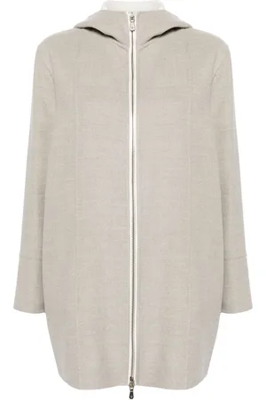 ELEVENTY Hooded wool jacket