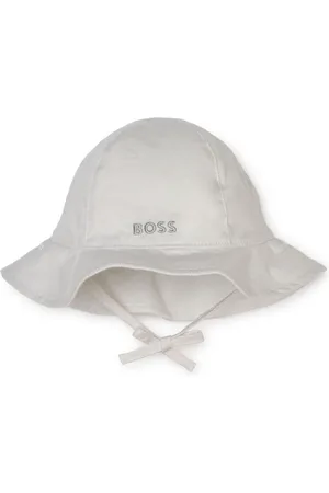 BOSS Kidswear logo-print cotton hat - Pink