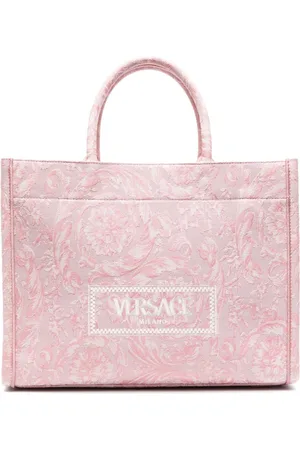 VERSACE Athena Barocco-print tote bag
