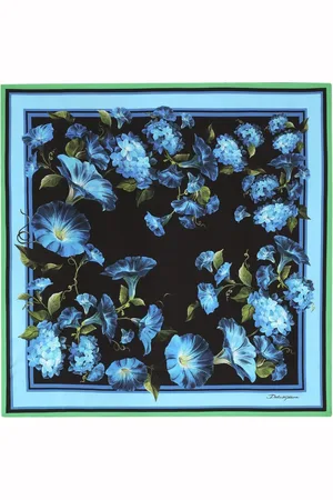 Dolce & Gabbana Floral-print silk scarf