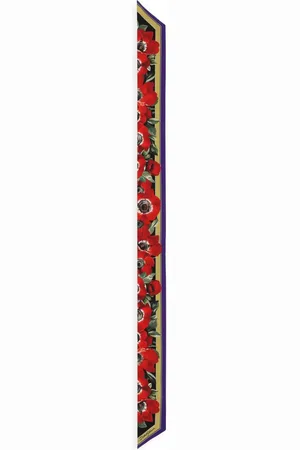 Dolce & Gabbana Floral-print silk scarf