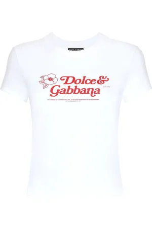 Dolce & Gabbana Logo-print cotton-blend T-shirt