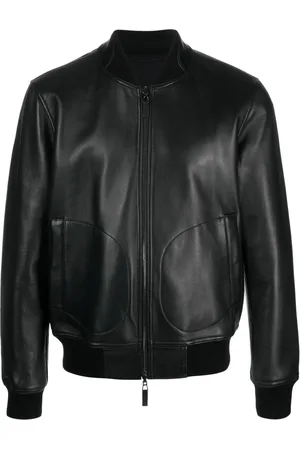 Emporio Armani Reversible leather jacket