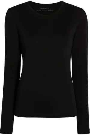 Another Tomorrow Crew-neck long-sleeved T-shirt