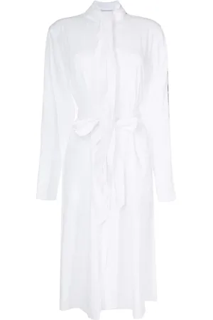 Peter Do Belted-waist button-down dress